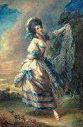 Thomas Gainsborough Portrait of Giovanna Baccelli oil on canvas